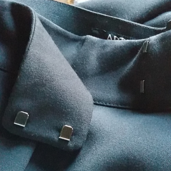 NWT Apt 9 Modern Fit Mid Rise Slimming Straight Black Tie Dress Pants Size 16W - Picture 10 of 10